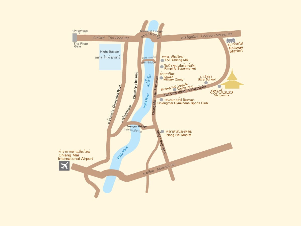 Siripanna Map